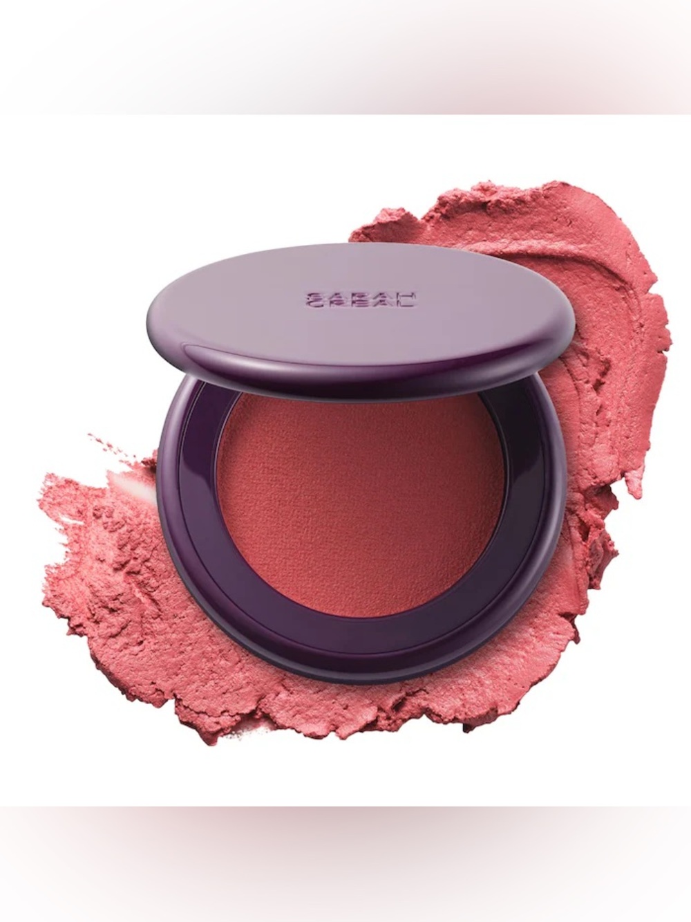 New Sarah Creal Coming in Hot Blurring Pressed-Mousse Blush Lovefool